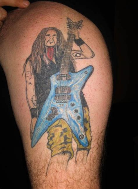 Dimebag Darrell Tribute Tattoos 100 Pics