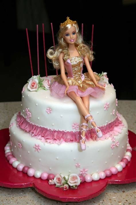 27 Awesome Picture Of Barbie Birthday Cakes Doll Birthday Cake Barbie