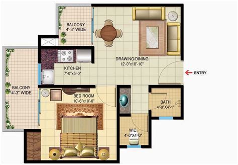 Inside The Stunning 1 Bhk House 23 Pictures Home Plans And Blueprints