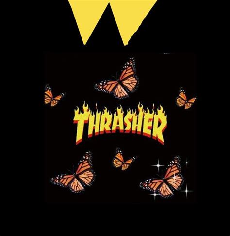 Thrasher 💛 Em 2021 T Shirts Com Desenhos Roblox Poster De Parede