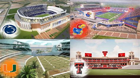 Future College Football Stadiums And Renovations 2023 2029 Win Big Sports
