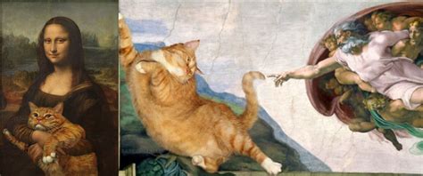 Artist Goes Viral Photoshopping Her Cat Into Classical