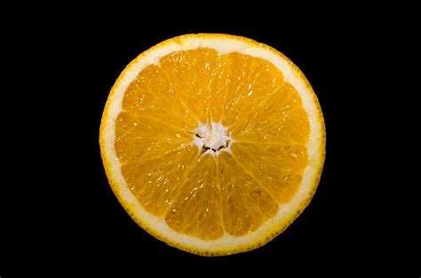 Slice Of Orange Fruit Free Stock Photo Public Domain Pictures