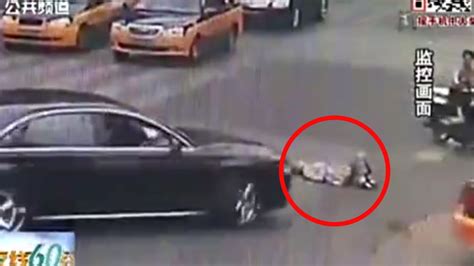Disturbing Footage Shows Moment Elderly Woman Is Run Over By Car After
