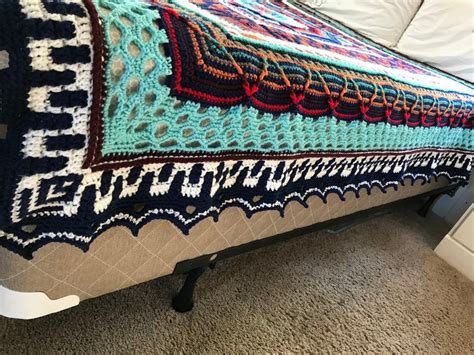 Crocheted Queen Size Blanket Etsy
