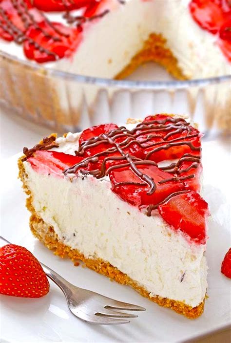 Easy Strawberries Cream Pie Marias Kitchen