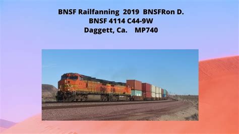 4114 Bnsfron D High Desert Railfanning Youtube