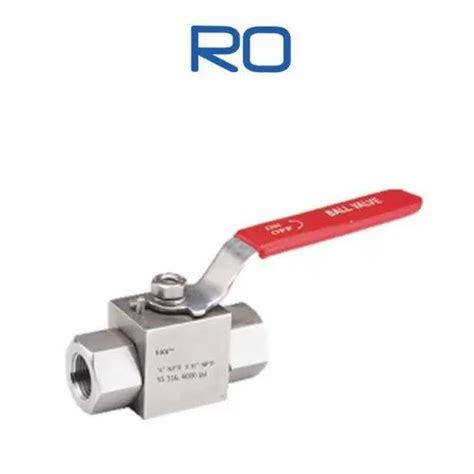 Stainless Steel Two Way Ball Valves Double Ferrule Ends At Rs 420 In Mumbai