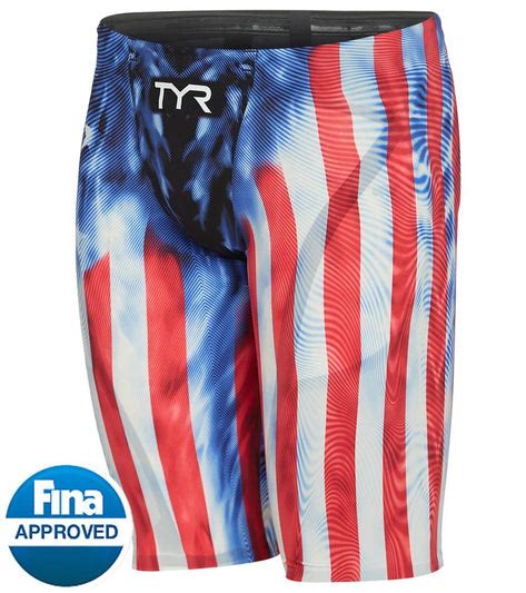Tyr Mens Venzo Genesis Usa Jammer Tech Suit Swimsuit At