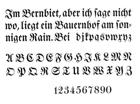 9 Old German Calligraphy Font Images Old Cursive Handwriting Old