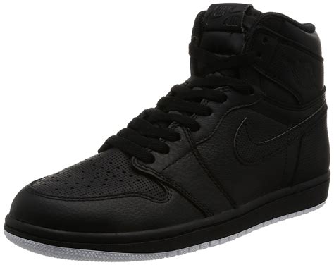 Nike Mens Air Jordan 1 Mid Basketball Shoe Black 1million Outfits