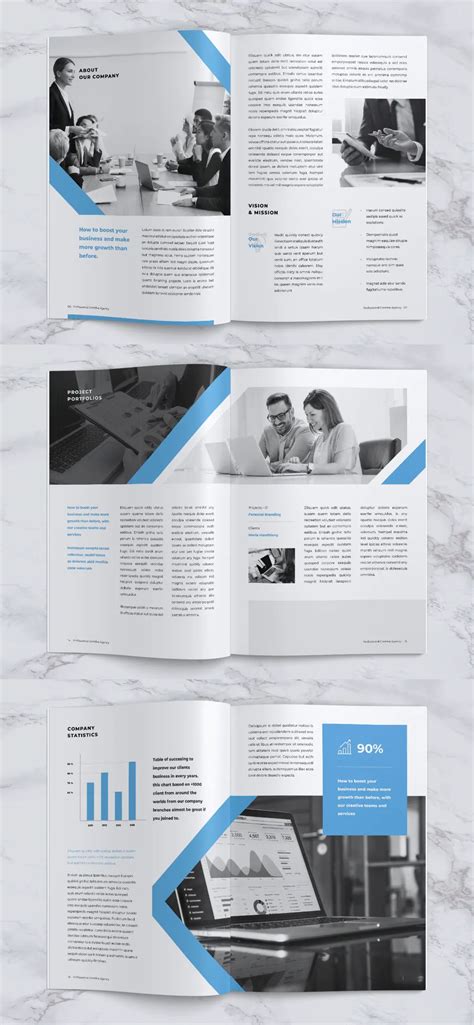 Company Profile Brochure Template Indesign Brochure Design Template