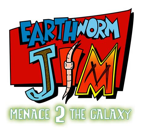 Earthworm Jim Jim Menace 2 The Galaxy Clipart Large Size Png Image