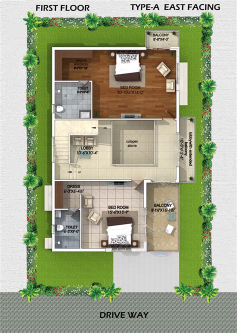 Perfect 100 house plans as per vastu 30 feet by 60 30x60 house plan duplex plans floor indian for 1500 square vastu shastra modern your dream north facing stunning 50 west as per east 20 x. Myans Villas | Type A East Facing Villas
