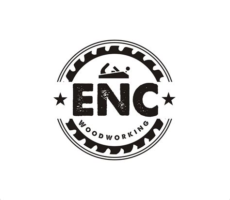 Bold Masculine Woodworking Logo Design For Enc Woodworking By Sushma