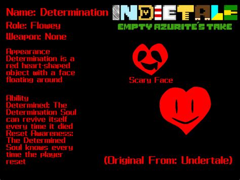 Indietale Determination Soul By Emptyazurite On Deviantart