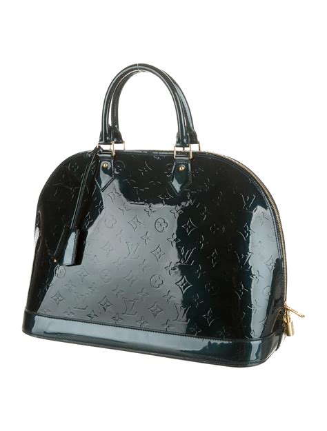 Louis Vuitton Vernis Alma Gm Handbags Lou39451 The Realreal