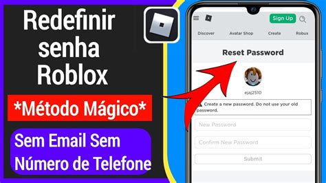 Como redefinir a senha do Roblox sem e mail método de trabalho