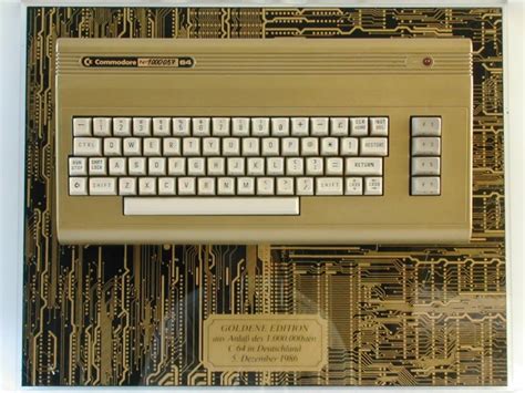 Vedi un articolo del 1984 sul sistema topics: Commodore Info Page - Computer: Commodore C64 - Gold ...