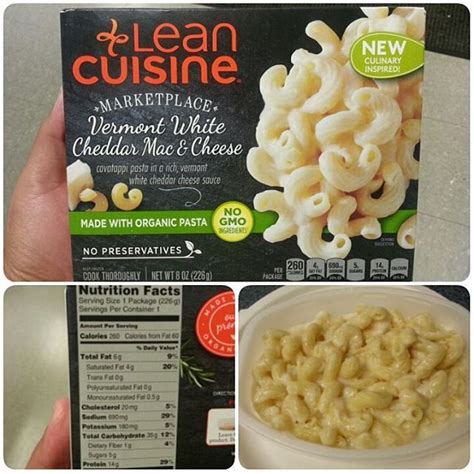 Shannons Lightening The Load Lean Cuisine Vermont White Cheddar Mac
