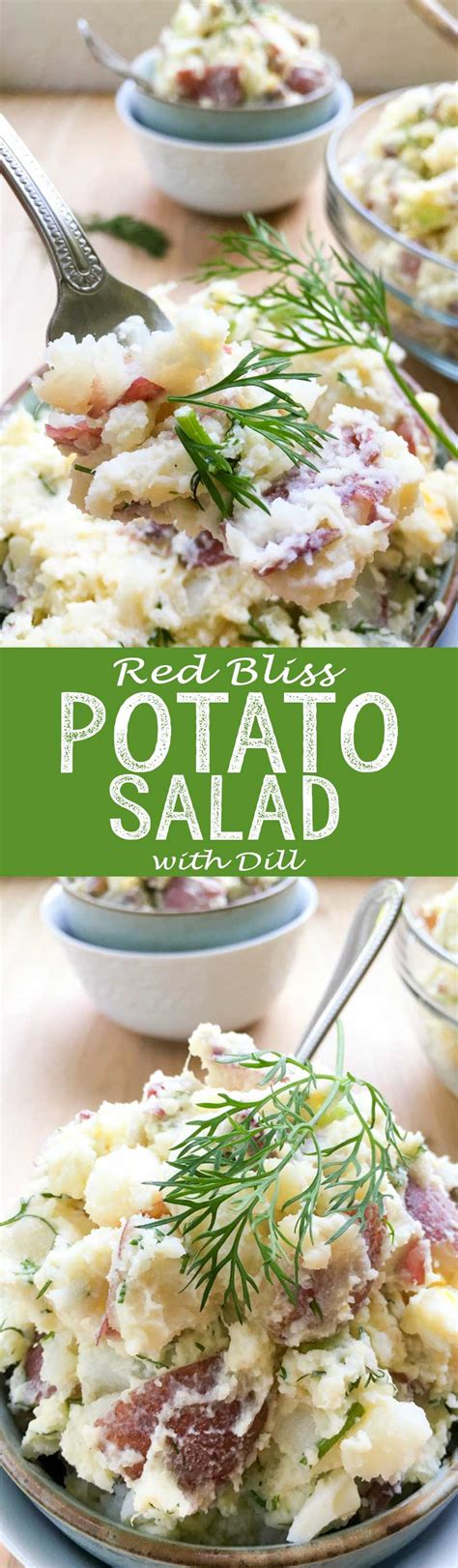 Red Bliss Potato Salad With Dill Eazy Peazy Mealz