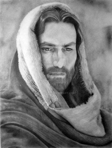 Jesus Graphite By Mseika On Deviantart