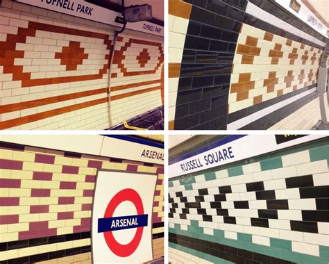 Tube Stations London Underground Train Concrete Exterior Russell