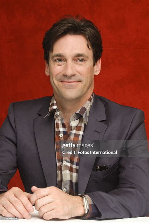 Jon Hamm Poses For A Photo During A Portrait Session At The Four
