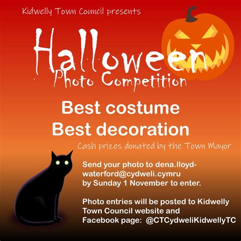 Halloween Competition 2020 Kidwelly Town Council