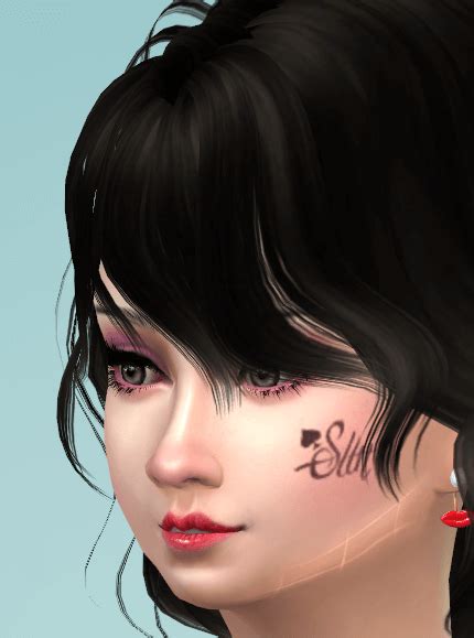 Qos Tattoo For Sims The Sims 4 Tattoos The Sims 4