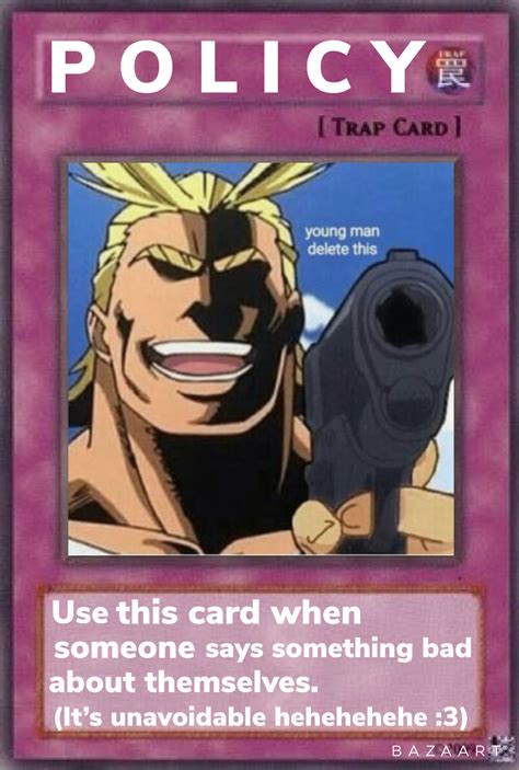 P O L I C Y Card Pokemon Card Memes Funny Yugioh Cards Cute Love Memes