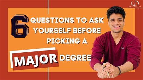 6 Questions To Ask Yourself Before Picking A Major Degree Studyabroad