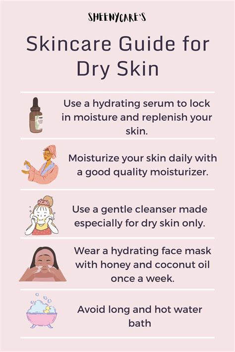 Tips For Dry Skin Care Dry Skin On Face Skin Advice Skin Facts