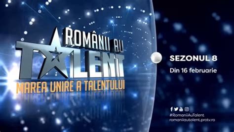 In fiecare vineri, de la ora 20:30, la protv ai un nou sezon romanii au talent! ROMÂNII AU TALENT 2018. La 20:30 începe Sezonul 8: Cu ce ...