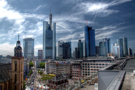 Frankfurt Skyline Foto And Bild Architektur Stadtlandschaft Skylines