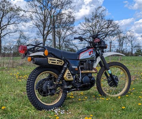 1983 Yamaha Xt500 Only 15700km With Eu Registration Papers Dutch Lion