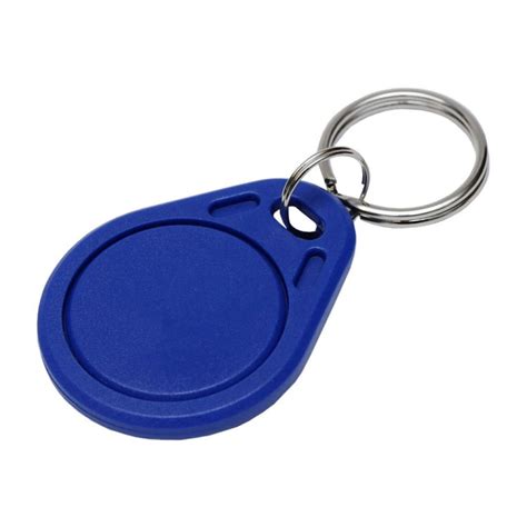 Rfid Key Fob 125khz Keyfob Tag For Door Access Control System Blue