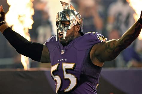 ravens vs steelers terrell suggs emerges from the tunnel wearing a ‘bane mask