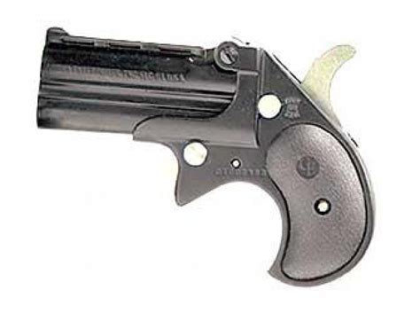 Cobra Long Bore Derringer Hgd 9mm With Guardian Package Black Finish Black Grips Liberty Tree Guns