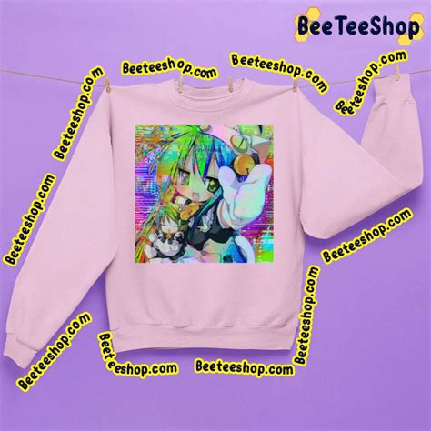 Lucky Star Animecore Glitchcore Aesthetic Trending Unisex Sweatshirt