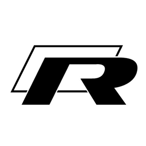 Sticker Autocollant Vw R Generation Logo