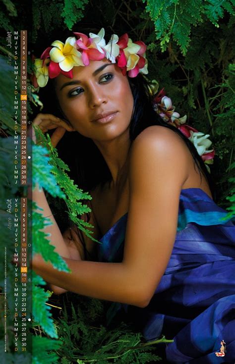 hinano calendar 2014 hinanohinano polynesian girls tahiti island girl