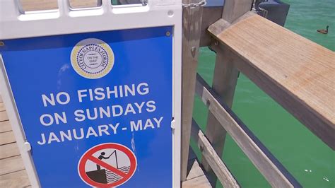 Sunday Fishing Ban At Naples Pier Considered Successful Could Be Permanent
