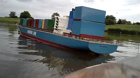 Gerd Maersk Not So Scale Model Rc Boat Youtube