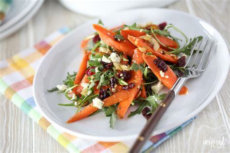 Roasted Carrot Salad Recipe
