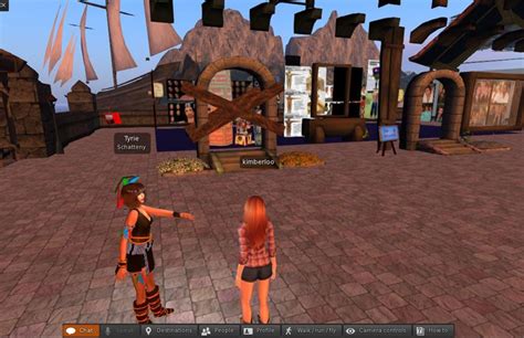 Second Life Virtual World Games 3d