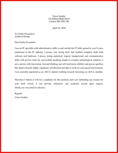 In this article you'll learn 23+ Simple Cover Letter Template | Simple cover letter ...