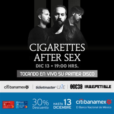 Cigaretts After Sex Se Presentará En Show Irrepetible