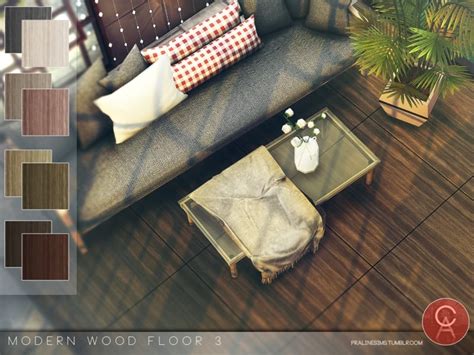 Modern Wood Floor 3 Sims 4 Mod Download Free
