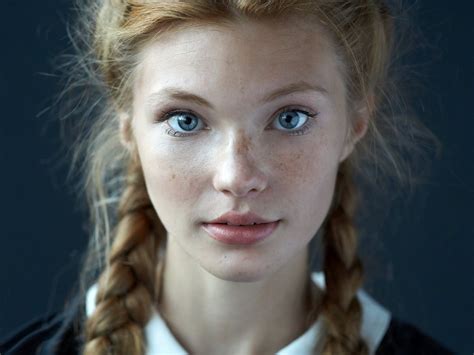 Redhead Pigtails Freckles Teen Telegraph